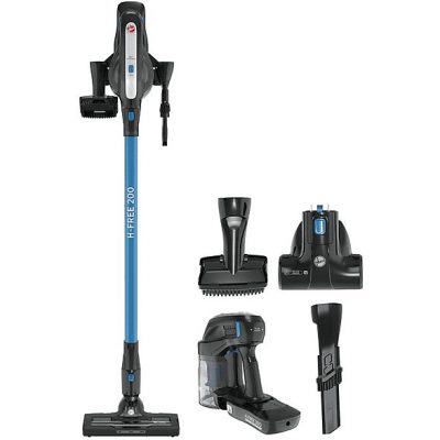 Aspirador escoba - HOOVER HF 222 Pets, 22 V, Depósito 700 ml, Negro