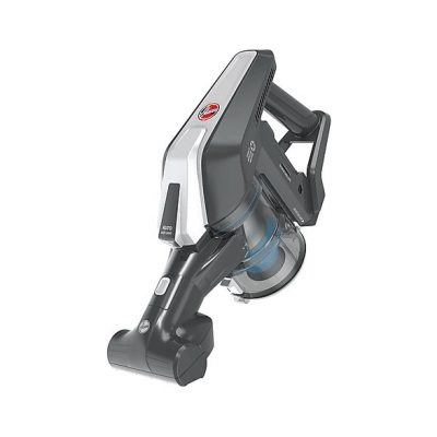 Aspirador escoba - HOOVER HF322TP 011, 240 W, Potencia de succión 240 W, Depósito 0,7 l, Autonomía 40 min, Gris Obsidiano & Azul Skyfall