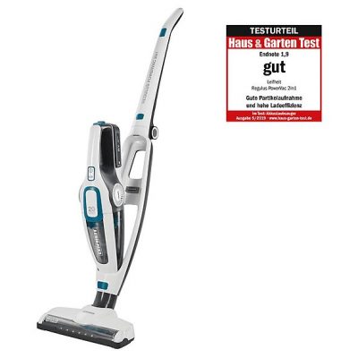 Aspirador escoba - LEIFHEIT 785300159187, 125 W, Potencia de succión 125 W, Depósito 0 ml, Autonomía 40.0 min, Blanco