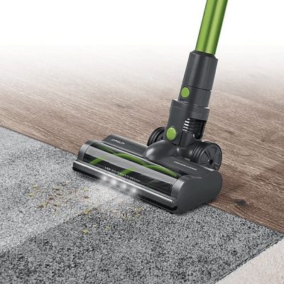 Aspirador escoba - POLTI FORZASPIRA D-POWER SR500, 250 W, Depósito 0,6 l, Autonomía 40 min, Verde