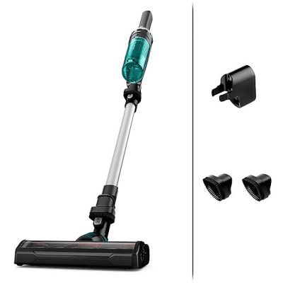 Aspirador escoba - ROWENTA RH1127, 100 W, Potencia de succión 20 AirWatt, Depósito 0,4 l, Autonomía 40 min, Negro