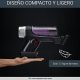 Aspirador escoba - Rowenta RH2039WO X-Force Flex 9.60 Allergy, 200 W, 0.4 L, 45 min, Tecnol. Ciclónica, 3 modos, Multisuperficie, Ultraligera, Púrpura