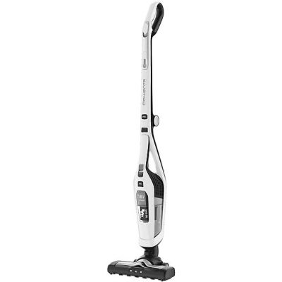 Aspirador escoba - ROWENTA RH6737WH, 110 W, Potencia de succión 18 W, Depósito 0,6 l, Autonomía 45 min, Blanco