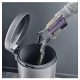 Aspirador escoba - ROWENTA RH6A21WO, 140 W, Potencia de succión 30 AirWatt, Depósito 0,44 l, Autonomía 45 min, Morado y aluminio