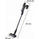 Aspirador escoba - ROWENTA RH6A31WO, 140 W, Potencia de succión 30 AirWatt, Depósito 0,44 l, Autonomía 45 min, Negro, Púrpura