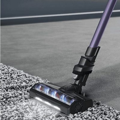 Aspirador escoba - ROWENTA RH6A31WO, 140 W, Potencia de succión 30 AirWatt, Depósito 0,44 l, Autonomía 45 min, Negro, Púrpura