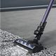 Aspirador escoba - ROWENTA RH6A31WO, 140 W, Potencia de succión 30 AirWatt, Depósito 0,44 l, Autonomía 45 min, Negro, Púrpura