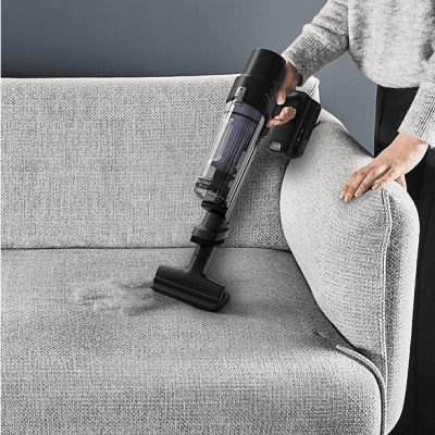 Aspirador escoba - ROWENTA RH6A31WO, 140 W, Potencia de succión 30 AirWatt, Depósito 0,44 l, Autonomía 45 min, Negro, Púrpura