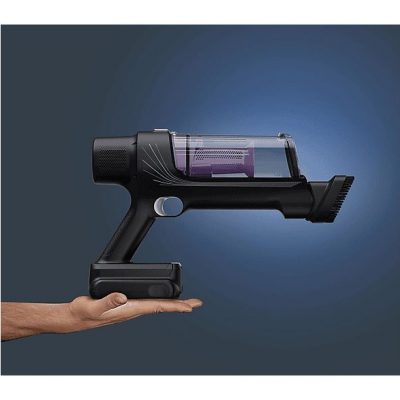 Aspirador escoba - ROWENTA RH6A35WO, 140 W, Potencia de succión 30 W, Depósito 0,44 l, Autonomía 45 min, Morado y aluminio