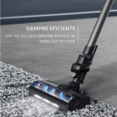 Aspirador escoba - Rowenta RH6A75WO X-Pert 7. 60 Animal Care, 140 W, 0.44 L, 45 min, Ligera, Multisuperficie, Especial mascotas, Rojo