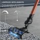 Aspirador escoba - Rowenta X Force Flex 10.80 RH7A73, Potencia succión 120 AW, 300 W, 60 min autonomía, Accesorios, Especial mascotas, Naranja