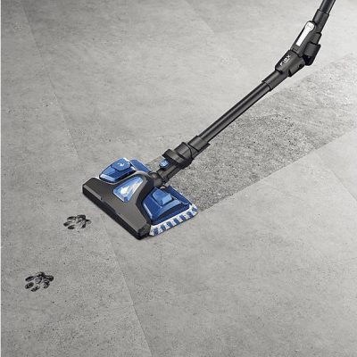 Aspirador escoba - ROWENTA X-Force Flex 9.60 Aqua RH20C4, 250 W, Potencia de succión 100 AirWatt, Depósito 0,4 l, Autonomía 60 min, Azul