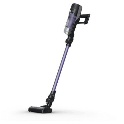 Aspirador escoba - Rowenta X Pert 5.80 RH5A32, Potencia succión 120 AW, 60 min, Cepillo multisuperficie, Pantalla digital, Alta filtración, Violeta