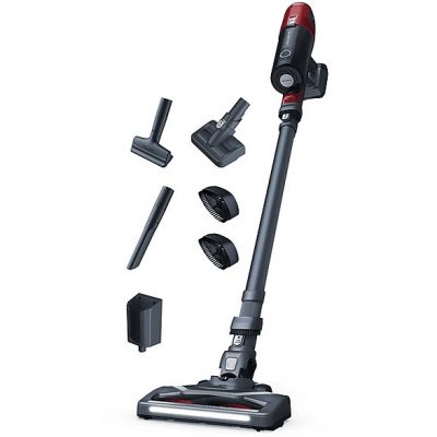 Aspirador escoba - ROWENTA X-Pert 6.60 RH6878WO, 100 W, Potencia de succión 25 AirWatt, Depósito 0,55 l, Autonomía 45 min, Rojo