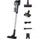 Aspirador escoba - Samsung VS15A60AGR5/WA Jet 65 Pet, 150 WA, Digital Inverter, 40 min, Sin cable, Silver