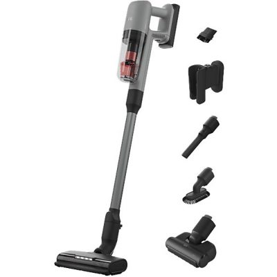 Aspirador escoba sin cable - AEG AP71AB14UG, Potencia de succión 95 W, Depósito 0,3 l, Autonomía 40min, Gris