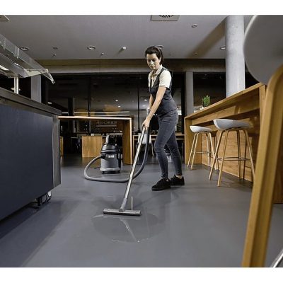 Aspirador seco y húmedo - KARCHER NT 27/1, 1380 W, Depósito 27 litros, Black,Grey,Yellow
