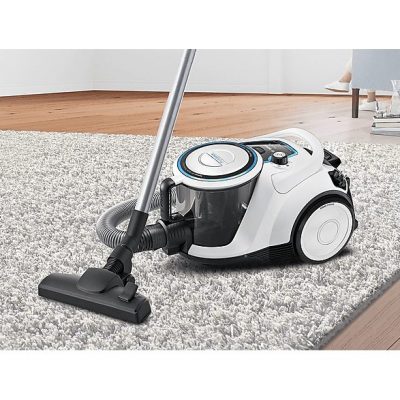 Aspirador sin bolsa - BOSCH BGC41LSIL, 600 W, Depósito 2,4 l, Negro