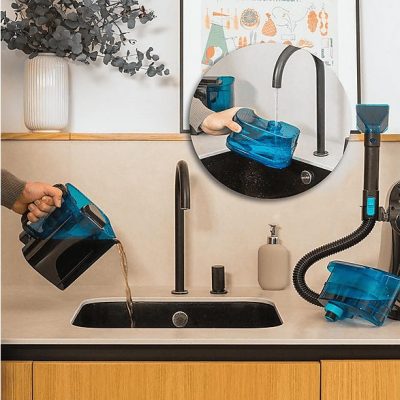 Aspirador sin bolsa - CECOTEC Conga 5000 Carpet&Spot Clean XXL, 650 W, Depósito 1 l, Multicolor