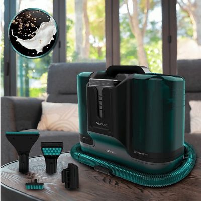 Aspirador sin bolsa - CECOTEC Conga Carpet&Spot Clean Liberty XL, 150 W, Depósito 500 ml, Multicolor