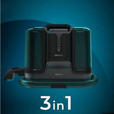 Aspirador sin bolsa - CECOTEC Conga Carpet&Spot Clean Liberty XL, 150 W, Depósito 500 ml, Multicolor