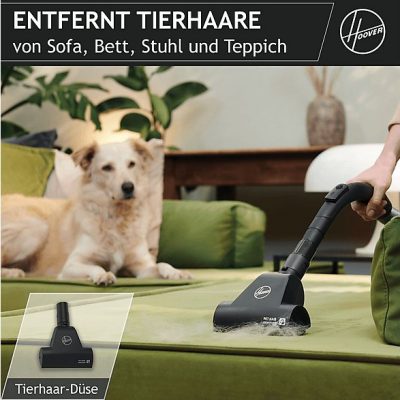 Aspirador sin bolsa - HOOVER HP120PET 011, 700 W, Depósito 2 l, Gris