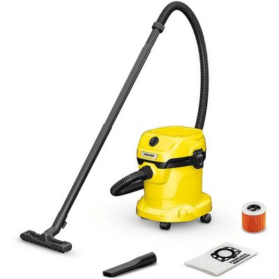 Aspirador sin bolsa - KARCHER 1.628-011.0, 1000 W, Depósito 15 l, Negro