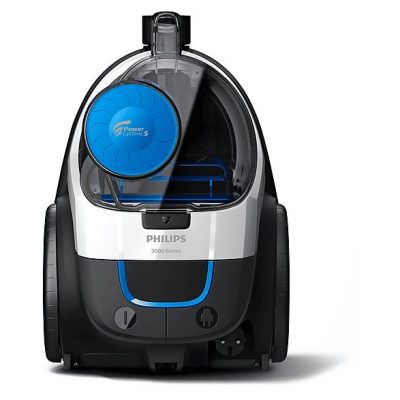 Aspirador sin bolsa - PHILIPS 3000 series FC9332/09, 650 W, Potencia de succión 16,8 kPa, Depósito 1,5 l, Negro, Azul, Gris, Blanco