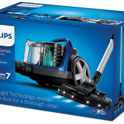 Aspirador sin bolsa - PHILIPS 5000 series FC9557/09, 900 W, Depósito 1,5 l, Azul