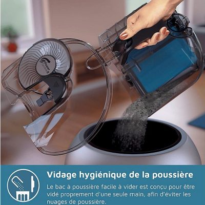 Aspirador sin bolsa - PHILIPS FC9729/09, 900 W, Potencia de succión 420 AirWatt, Depósito 2 l, Rojo