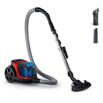 Aspirador sin bolsa - PHILIPS PowerPro Compact FC9330, 900 W, Depósito 1,5 l, Negro