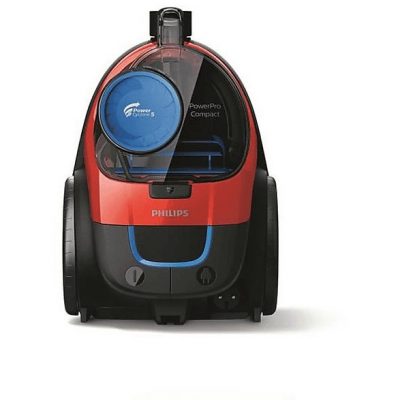 Aspirador sin bolsa - PHILIPS PowerPro Compact FC9330, 900 W, Depósito 1,5 l, Negro