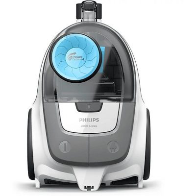 Aspirador sin bolsa - PHILIPS XB2122/09, 850 W, Potencia de succión 750 W, Depósito 1,3 l, Blanco