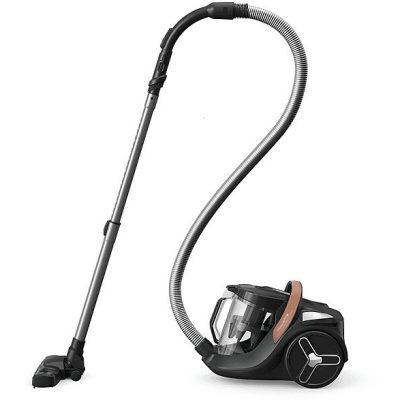 Aspirador sin bolsa - ROWENTA Green Force  Cyclonic Effitech RO7C30, 500 W, Depósito 2,5 l, Negro, Naranja