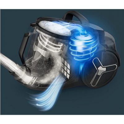 Aspirador sin bolsa - ROWENTA RO7C36, 500 W, Depósito 2,5 l, Black