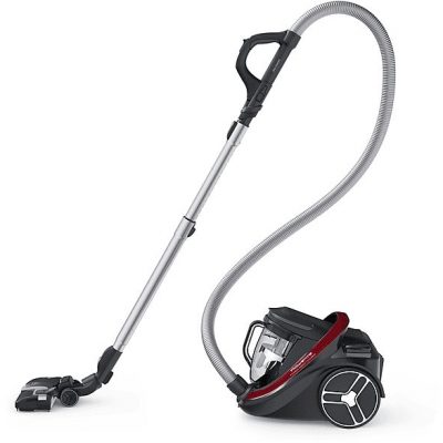 Aspirador sin bolsa - ROWENTA Silence Force RO7933, 500 W, Depósito 2,5 l, Red, Black