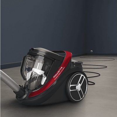 Aspirador sin bolsa - ROWENTA Silence Force RO7933, 500 W, Depósito 2,5 l, Red, Black