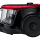 Aspirador sin bolsa - SAMSUNG VC07M2110SR, 700 W, Potencia de succión 180 AirWatt, Depósito 1,5 l, Negro, Rojo