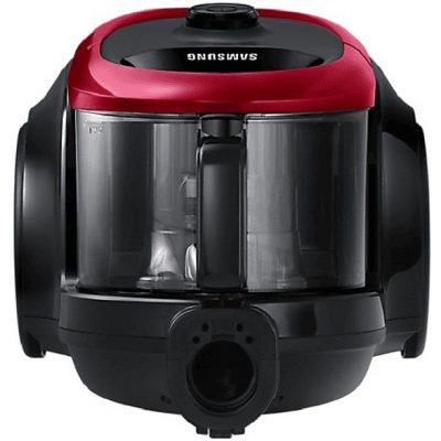 Aspirador sin bolsa - SAMSUNG VC07M2110SR, 700 W, Potencia de succión 180 AirWatt, Depósito 1,5 l, Negro, Rojo