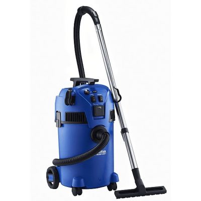 Aspirador sin bolsa seco y húmedo - NILFISK 18451552, 1400 W, Potencia de succión 292 W, Depósito 30.0 l, Inox