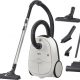 Aspiradora con bolsa - AEG AB61H6SW, 850 W, Potencia de succión 20300 AirWatt, Depósito 3,5 l, Blanco