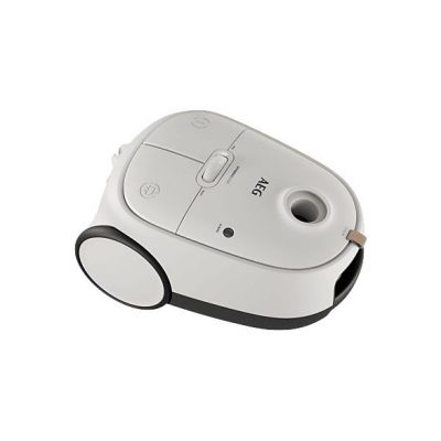 Aspiradora con bolsa - AEG AB61H6SW, 850 W, Potencia de succión 20300 AirWatt, Depósito 3,5 l, Blanco