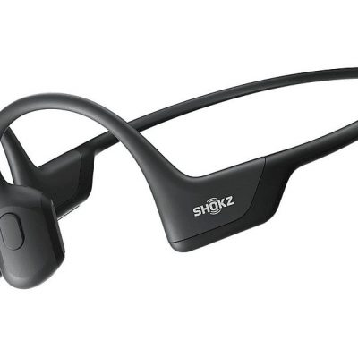 Auriculares conducción ósea  - Openrun Pro SHOKZ, Control remoto, Bluetooth, Negro