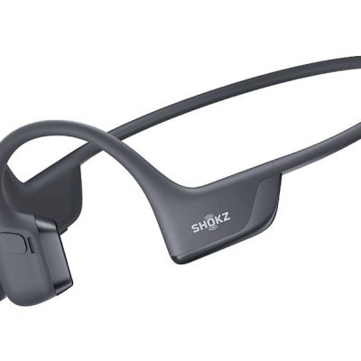 Auriculares conducción ósea - Shokz OpenRun Pro 2 Mini, Banda para el cuello, Bluetooth, 12h Autonomía, DualPitch, IP55, Negro