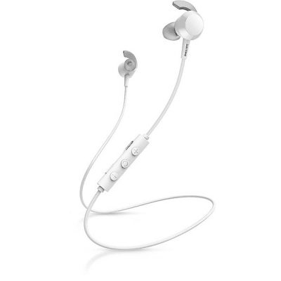 Auriculares de botón  - E4205WT/00 PHILIPS, Intraurales, Bluetooth, Blanco