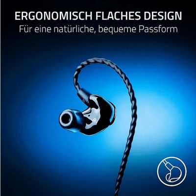 Auriculares de botón  - Moray RAZER, Intraurales, Negro