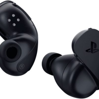 Auriculares de botón - Sony PULSE Explore™, Bluetooth, Para PS5, 5 + 10 horas autonomía, Cancelación de ruido, Midnight Black