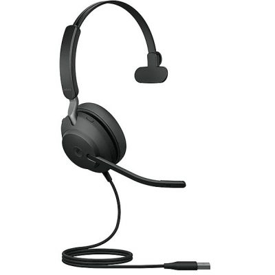 Auriculares de diadema con cable  - 24189-899-999 JABRA, Circumaurales, Black