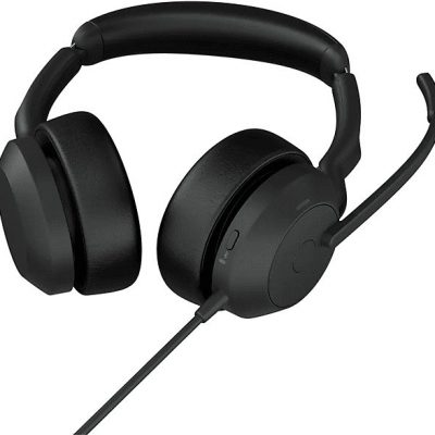 Auriculares de diadema con cable  - 25069-999-899 JABRA, Circumaurales, Negro