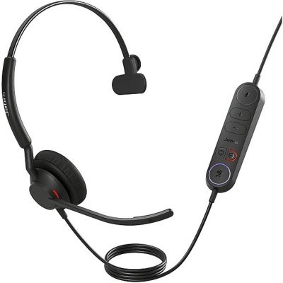 Auriculares de diadema con cable  - 4093-413-299 JABRA, Circumaurales, Negro